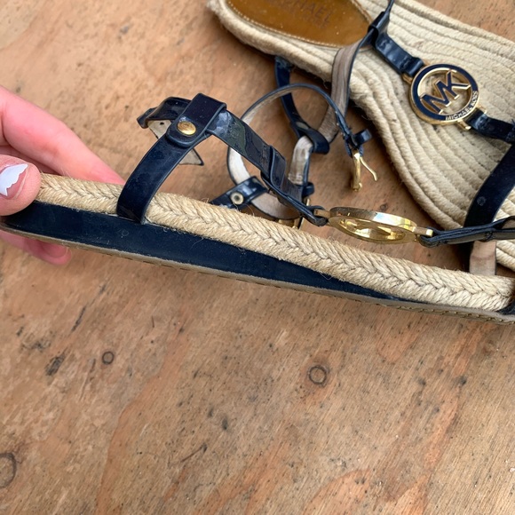 Michael Kors Rope Bottom Sandals - Picture 3 of 5